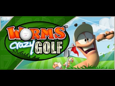 Worms Crazy Golf gameplay