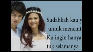 nicky tirta ft vanessa angel-indah cintaku (lyric)