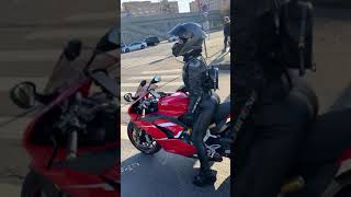 Celebrity Girl dancing on Ducati Panigale V2 #Ktm #Yamaha #Honda #BMW #Aprilia #Kawasaki  #Suzuki #Ducati Wealth