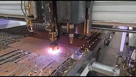 Cnc Machine Plasma Cutting Hypertherm Xpr300 #cnc