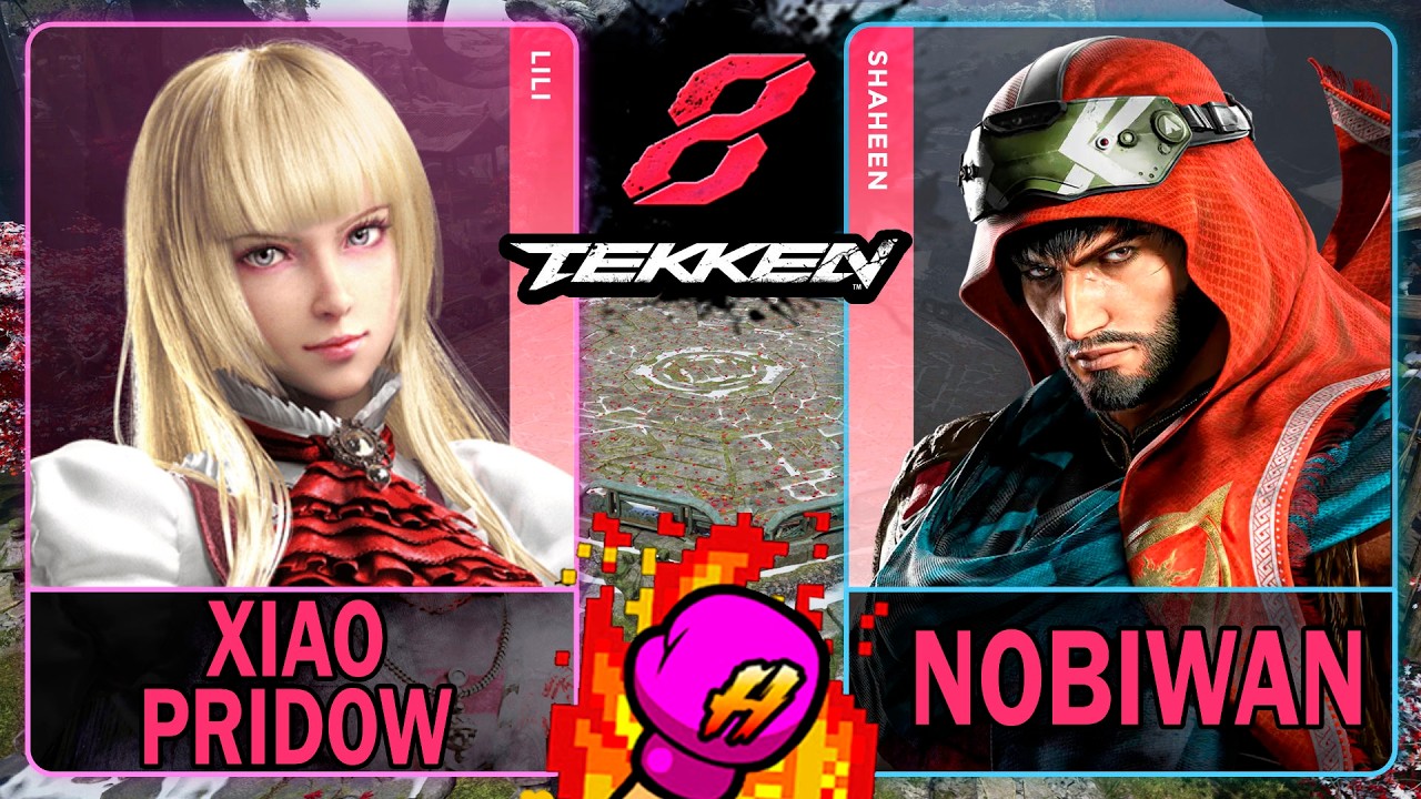 Tekken 8 Xiao Pridow (LILI) VS Nobiwan (SHAHEEN)🥊 鉄拳8🥊4K