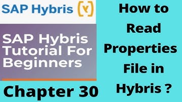 how to read properties file in hybris | hybris properties | sap hybris tutorial for beginners|Part30