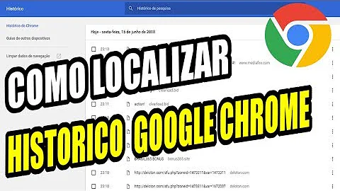 Como recuperar o histórico do Google?
