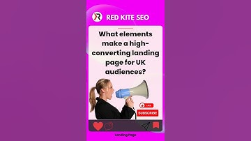 What elements make a high-converting landing page for UK audiences?