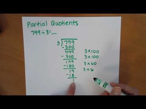 Partial Quotients division