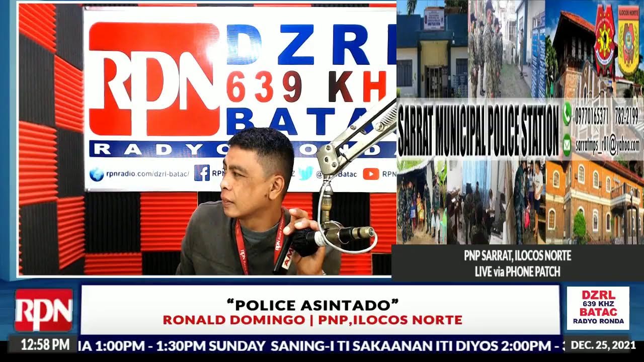 RPN RADYO RONDA BATAC 639khz | DECEMBER 25, 2021