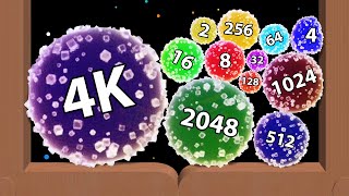 2048 MARMALADE - Part 1: Merge Jelly Bubble to Reach 4K (4096) ASMR Gameplay screenshot 2