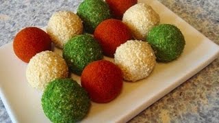Праздничная закуска «Сырные шарики» Праздничная закуска «Сырные шарики»