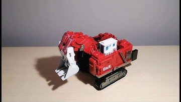 D&D - "Crushed Slag" DD-04 (Transformers Scavenger SS55 KO) Review (Español)