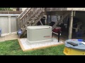 Generac 22 KW Stand by Generator Air Cooled Part 1