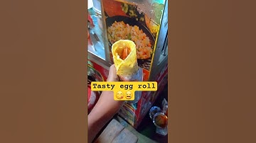 Tasty egg roll😋🤤 | day 43/365 | #minivlog #viral #shorts