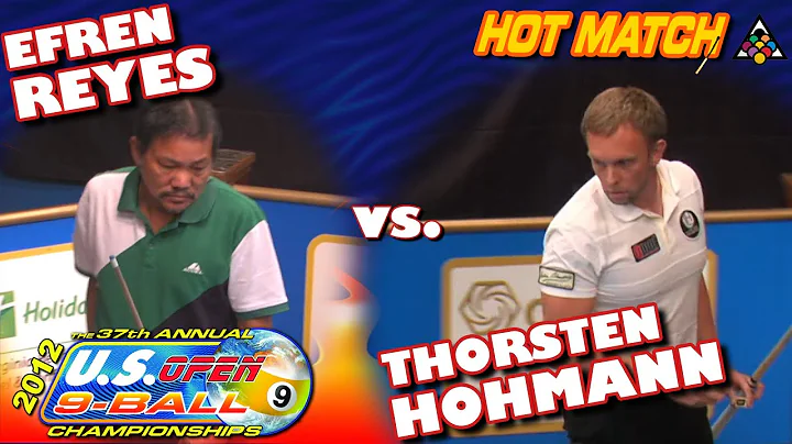 U.S. OPEN 9-BALL: Efren REYES vs Thorsten HOHMANN ...