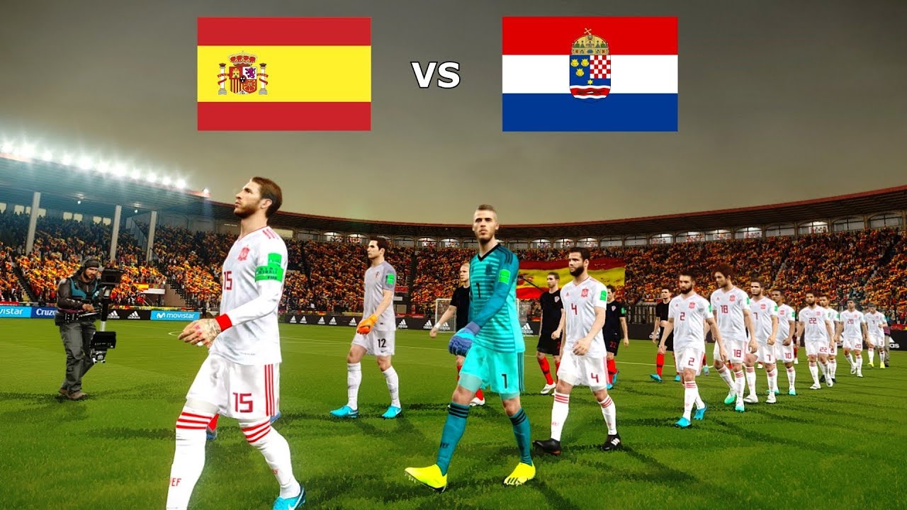 Vs croatia spain Spain vs.