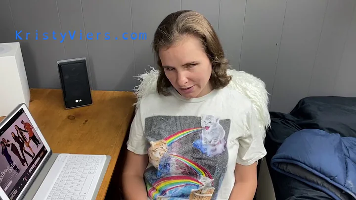 I talk and show examples of audio description