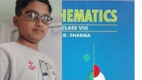 RD Sharma class 8 math chapter 1 [Examples of EX 1.1 ]