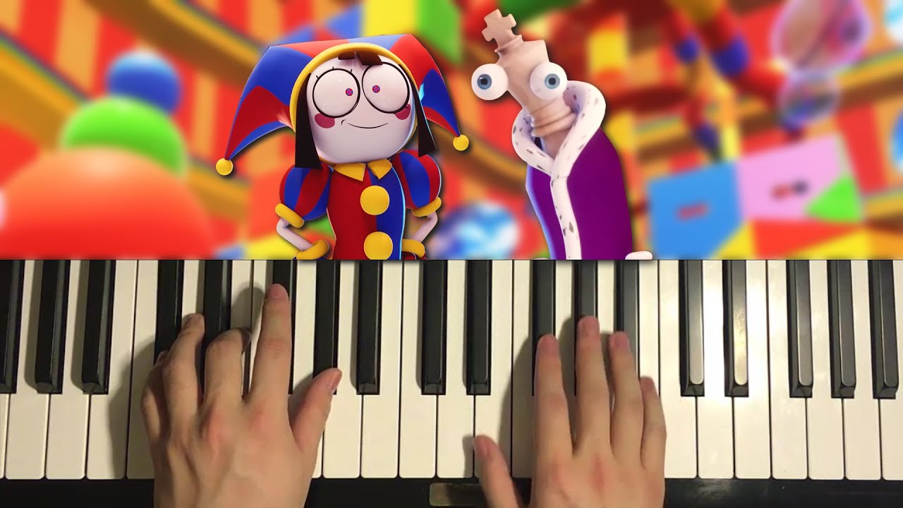 Pomni and Kinger Theme Song - The Amazing Digital Circus (Piano ...