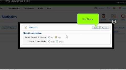 How to enable Search Statistics logging in Joomla - Joomla Tutorials