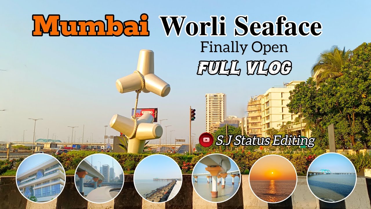 Finally Open Mumbai Worli Seaface Full Vlog || Worli Seaface Finally Open || 2025 ...