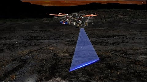 Automated laser-scanning ‘hunter drone’ seeks out fossils, minerals and biological targets