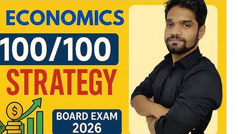 “100/100 Economics Strategy for GSEB 2026 | SCORE FULL MARKS 💯🔥”