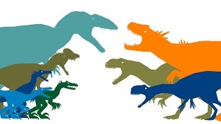 Dinosaur Battles Compilation (part 4) | DinoMania