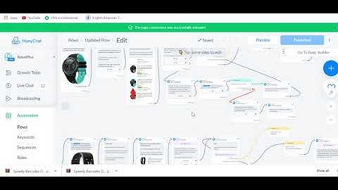 Manychat Flow for Amazon FBA Launch