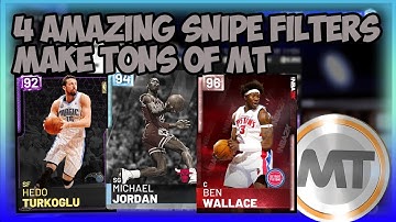 NBA2K19 4 AMAZING SNIPE FILTERS TO MAKE YOU TONS OF MT - BEST FILTERS OUT NOW!!!