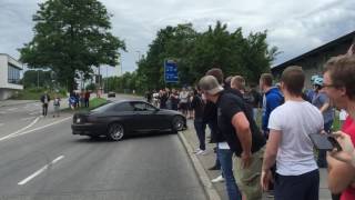 Bmw 335i coupe drift fail and crash @ cars coffee motorworld /
stuttgart
