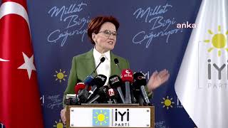 İyi̇ Parti Genel Başkanı Meral Akşener Açıklama Yapıyor 03.03.2023