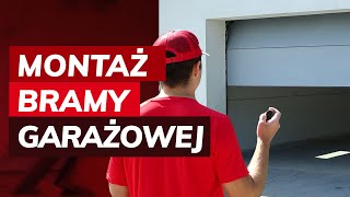 Jak zamontować bramę garażową? Montaż bramy segmentowej 2021