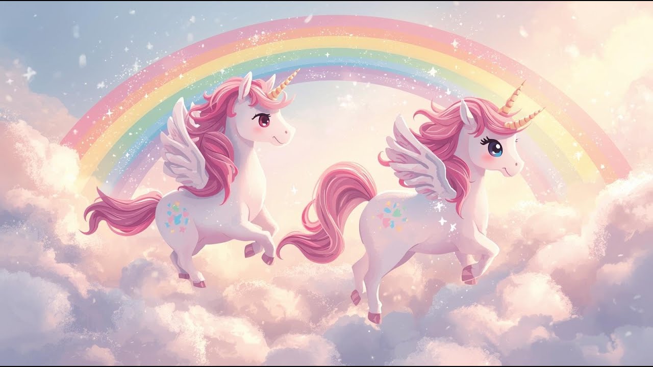 Rainbow Kingdom Song 🌈 | Magical Unicorn Kids Song | Nursery Rhymes for Children