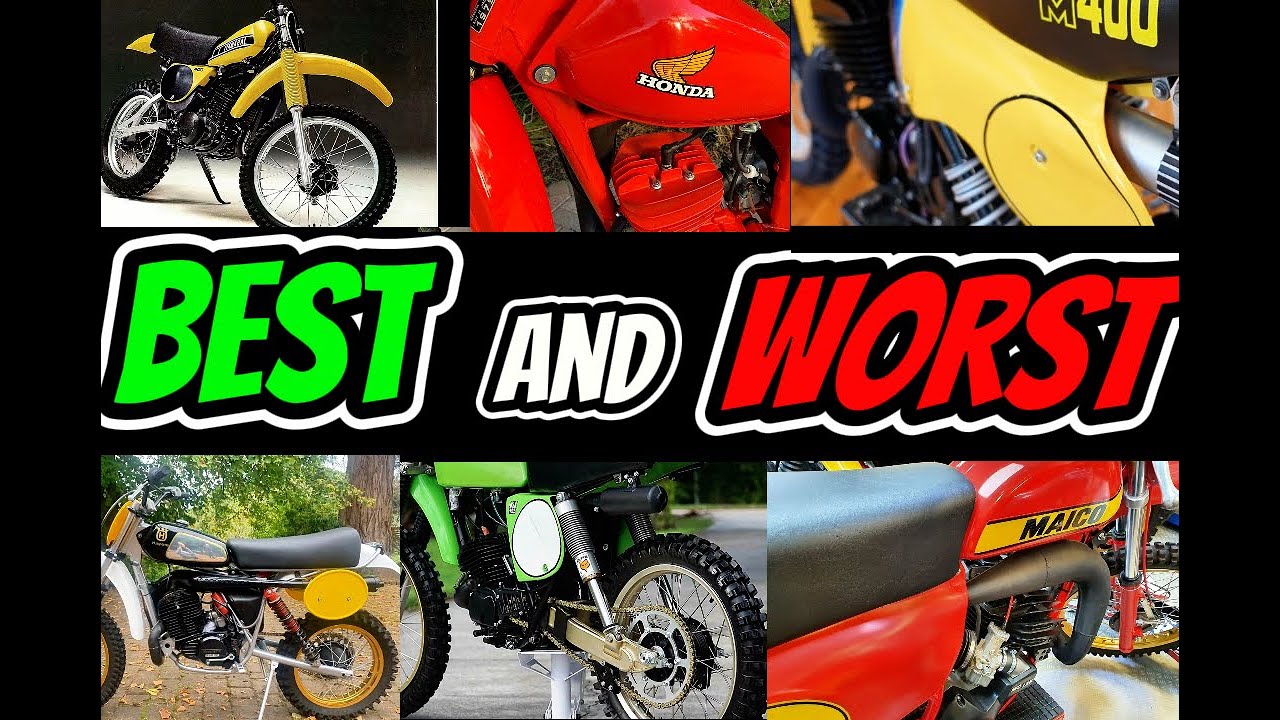 GOLD $ to GARBAGE- 20 Best & Worst Motocross Bikes Ever