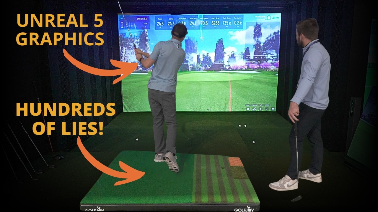 Эта линейка гольф-симуляторов меня просто поразила на выставке PGA Show!