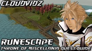 Runescape Throne Of Miscellania Quest Guide HD