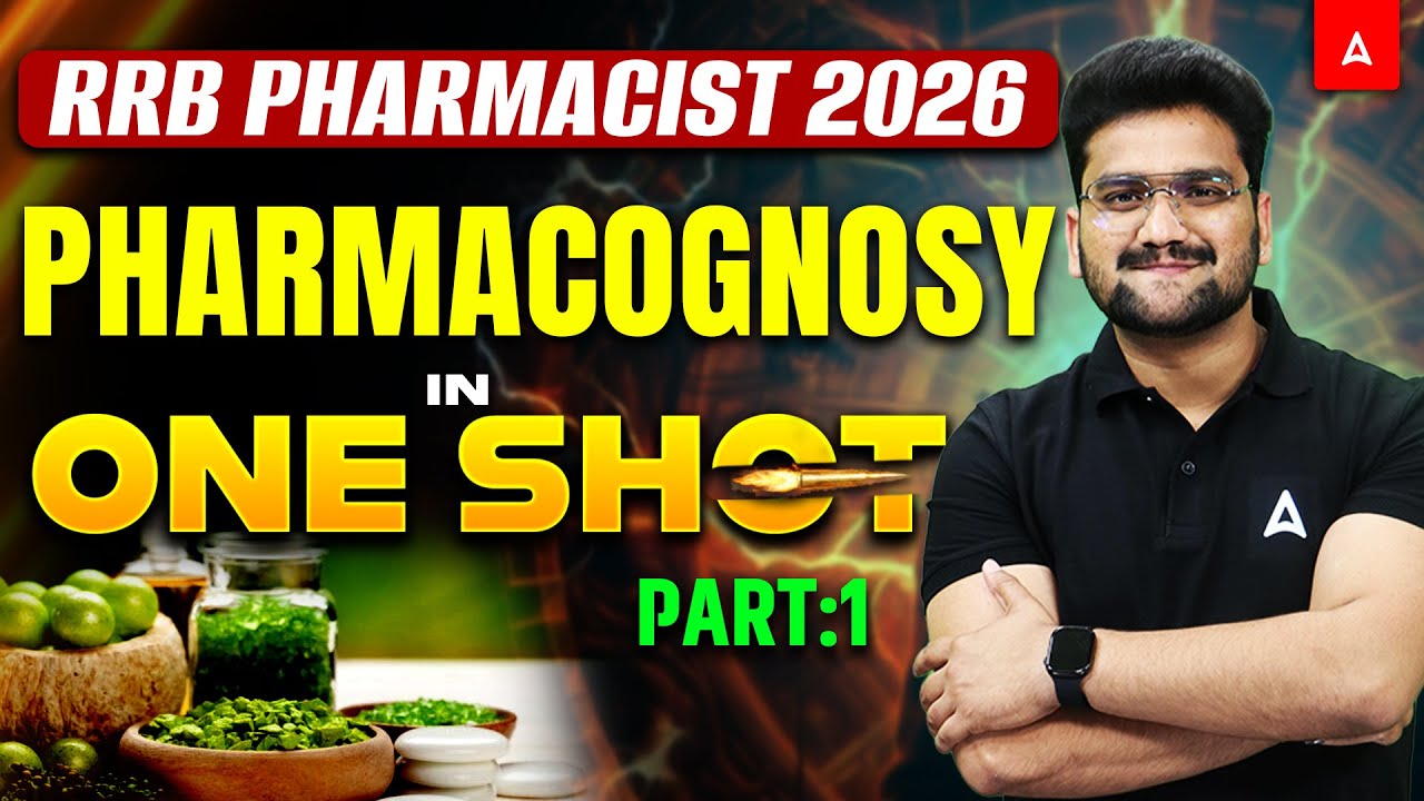 RRB Pharmacist 2026 | Pharmacognosy One Shot 🔥 Complete Revision Strategy 🚀 #RRBPharmacist #Pharma