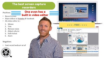 Best screen capture recorder -  The top 5 - One free with a video editor