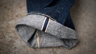 How To CUFF your RAW SELVEDGE DENIM JEANS