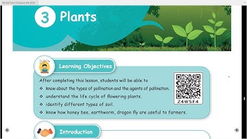 PLANTS  - PART-1 - UNIT-3- TERM-2 -  SCIENCE - 5TH STANDARD - ENGLISH MEDIUM