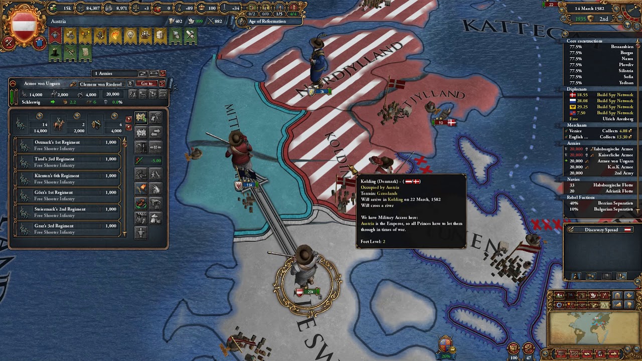 [EU4] Austria World Conquest Part 36 YouTube