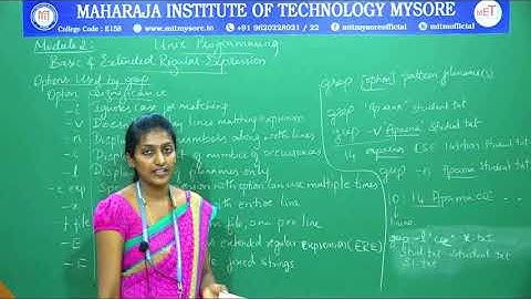 Unix Programming-18CS56-Module 2- Session 6