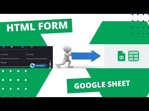 How to Submit HTML Form Data to Google Sheets