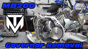 Trailmaster MB200 Governor Removal & Test