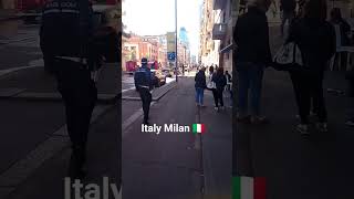 Milan porta Venezia road tow car fire 🔥 Automatic