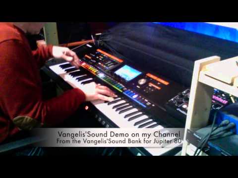 Irlande Vangelis'Sound Demo on Jupiter 80, programmed by Studioliv