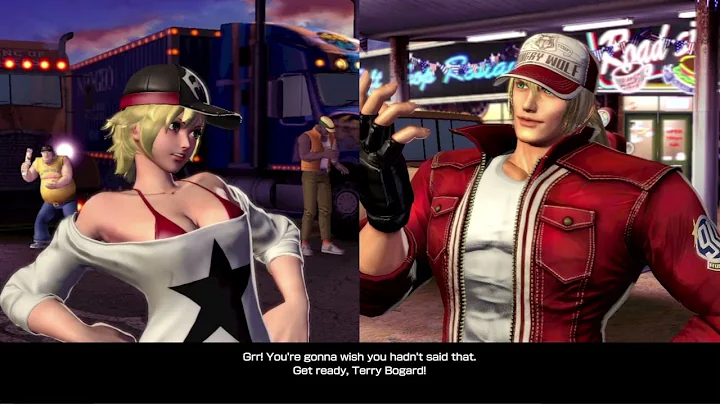 King of Fighters XIV - Alice vs Terry (Story Intro)