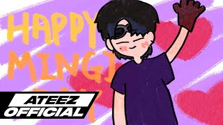 ATEEZ(에이티즈) HAPPY MINGI's Draw My Life🎨