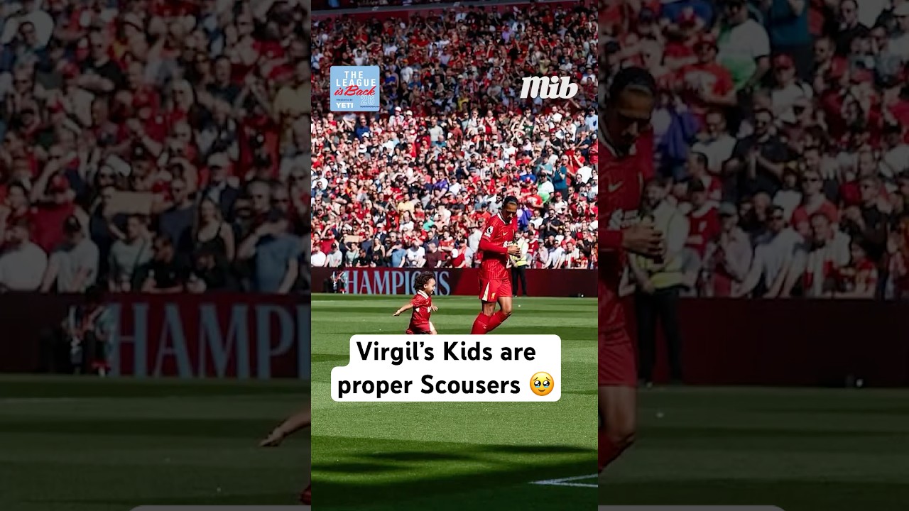 VIRGIL: "MY KIDS ARE SCOUSERS. I FEEL THE LOVE AND APPRECIATION"