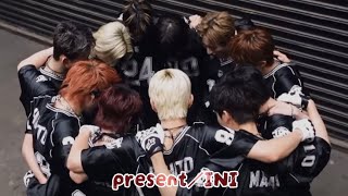 INI present (歌詞動画)