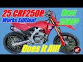 2025 Honda CRF250R Works Edition Does it All!