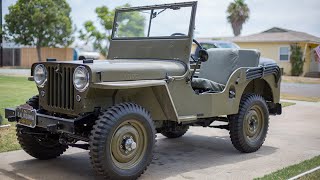 1946 Willys CJ2A Universal Jeep